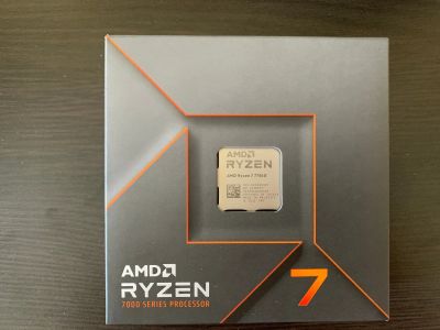 Лот: 20043417. Фото: 1. AMD Ryzen 7700X BOX AM5 новый... Процессоры