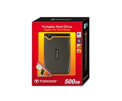 Лот: 3829905. Фото: 1. Внешний HDD Transcend StoreJet... Внешние жесткие диски