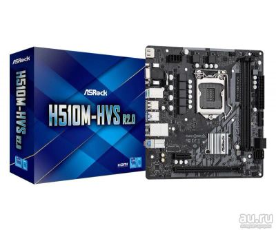 Лот: 18239137. Фото: 1. ASRock H510M-HVS R2.0 H510M-HVS... Материнские платы