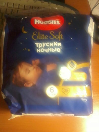 Лот: 17236888. Фото: 1. Подгузники Huggies ночные размер... Детская гигиена