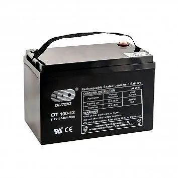Лот: 20073774. Фото: 1. OUTDO VRLA 12v 100Ah (OT100-12... Аккумуляторы