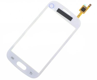 Лот: 12056597. Фото: 1. Тачскрин Samsung S7390 Белый. Дисплеи, дисплейные модули, тачскрины
