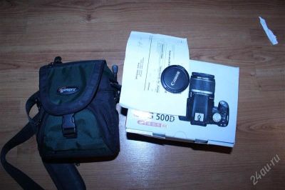 Лот: 2124995. Фото: 1. Canon EOS 500D Kit 18-55. Цифровые компактные