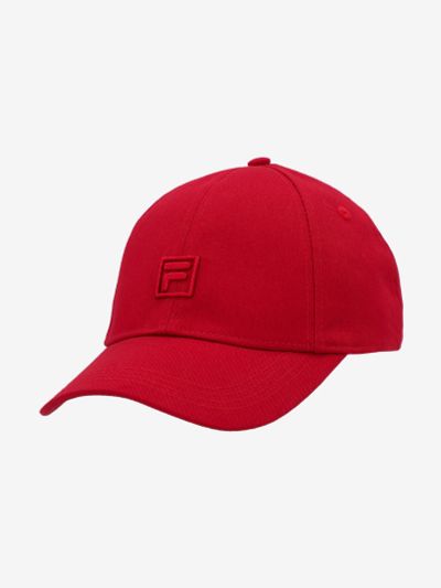 Лот: 24986190. Фото: 1. Бейсболка FILA, Красный. Другое (спортивная одежда)