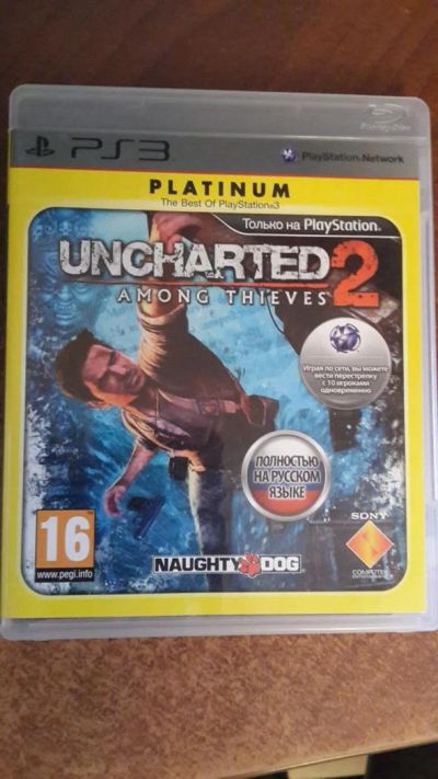 Лот: 4866731. Фото: 1. uncharted 2 among thieves (полностью... Игры для консолей