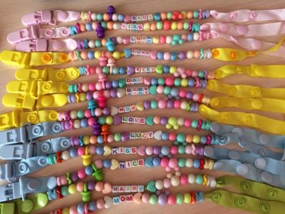 Лот: 9564046. Фото: 1. Цепочка для соски/игрушки (лот... Аксессуары
