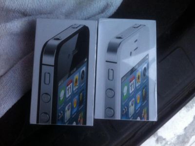 Лот: 3803868. Фото: 1. iPhone 4S 16гб НОВЫЙ на гарантии... Смартфоны