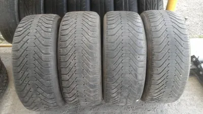 Лот: 25008842. Фото: 1. 255/55 R18 - 4 Шины шипованных... Шины