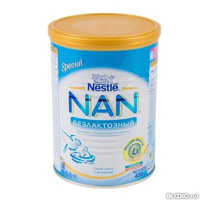 Лот: 6061695. Фото: 1. Смесь NAN безлактозный. Детское питание