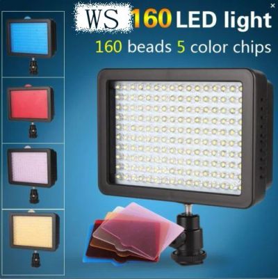 Лот: 2088710. Фото: 1. Видеосвет 160LED (Wansen W-160... Вспышки, осветители, рассеиватели