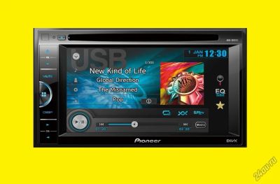 Лот: 10014176. Фото: 1. Pioneer AVH-160 DVD ,CD/DVD ресивер... Автомагнитолы