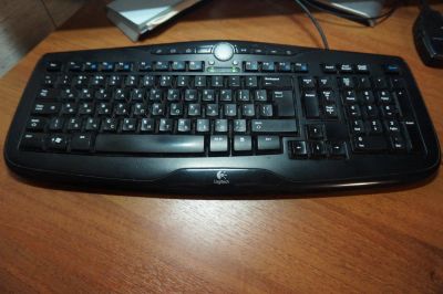Лот: 6418785. Фото: 1. USB Клавиатура Logitech media... Клавиатуры и мыши