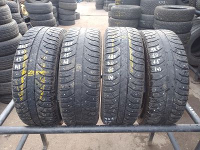Лот: 23548196. Фото: 1. 4шт 185-60-15 Bridgestone Ice... Шины