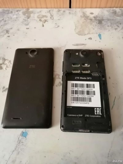 Лот: 17663579. Фото: 1. ZTE Blade GF3 описание!. Аккумуляторы