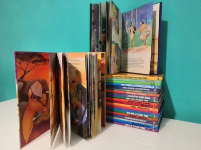 Лот: 16071916. Фото: 1. 22 детские книги (сказки по мотивам... Художественная для детей