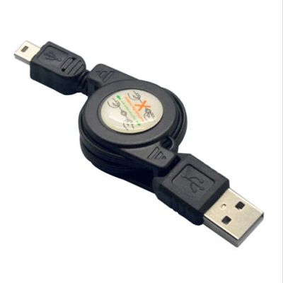 Лот: 12680273. Фото: 1. Mini USB дата кабель разматываемый... Кабели