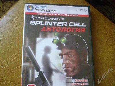 Лот: 595724. Фото: 1. диск с Антологией Splinter Cell. Разное