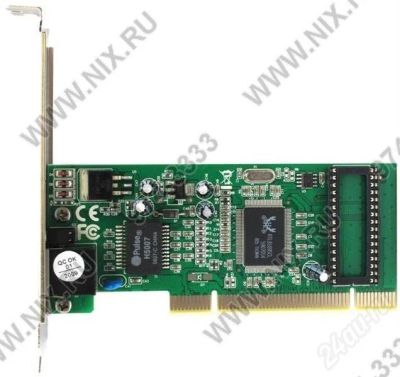 Лот: 320099. Фото: 1. Сетевая карта Acorp L-1000S PCI... Сетевые карты
