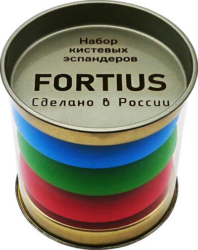 Лот: 22363562. Фото: 1. Набор кистевых эспандеров Fortius... Мини-тренажеры, эспандеры