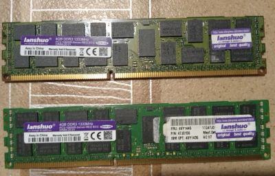 Лот: 19606702. Фото: 1. 4x2 gb ram ddr3 1333mhz. Оперативная память