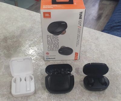 Лот: 25413146. Фото: 1. наушники JBL TUNE 120 TWS + Xiaomi... Наушники, гарнитуры