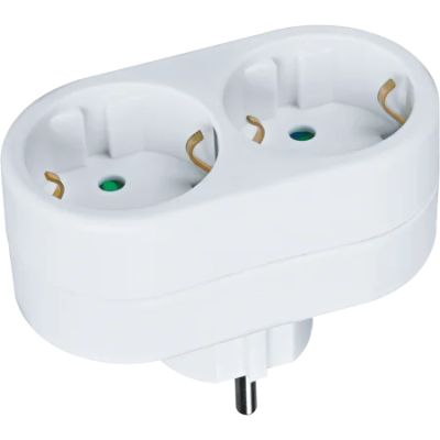 Лот: 17289523. Фото: 1. Разветвитель Navigator 94670 NAD-L-2E-C-WH... Электроустановочные изделия