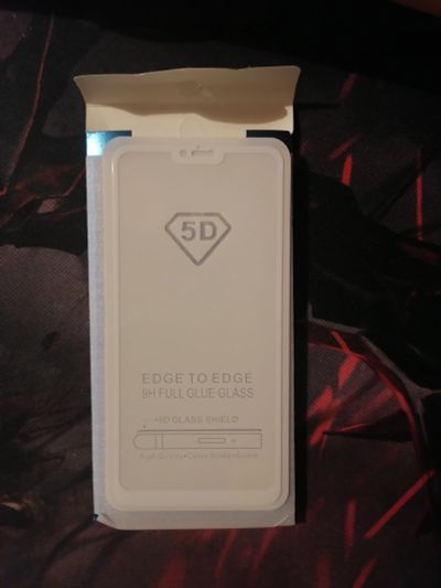 Лот: 17233560. Фото: 1. Защитное стекло xiaomi 8lite white. Защитные стёкла, защитные плёнки