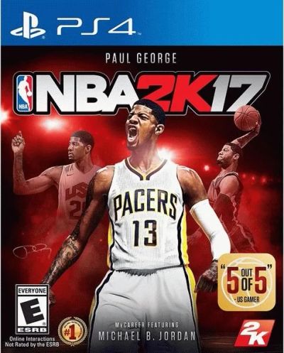 Лот: 13634147. Фото: 1. NBA 2K17 [PS4, английская версия... Игры для консолей