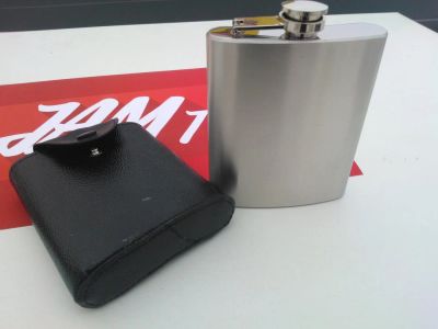 Лот: 6790591. Фото: 1. Фляжка 7oz / 207мл фляга нержавейка... Туристическая, походная мебель