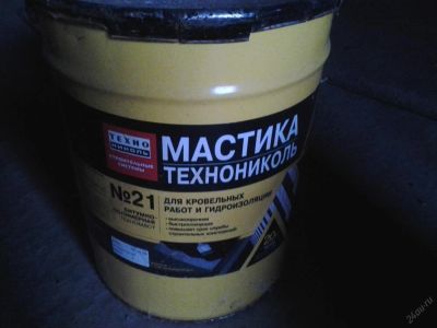 Лот: 5907404. Фото: 1. Мастика технониколь #21. Кровельные материалы