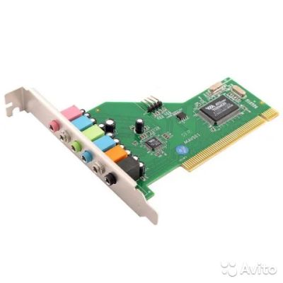 Лот: 6026593. Фото: 1. Звуковая карта PCI VIA 1618S tremor... Звуковые карты