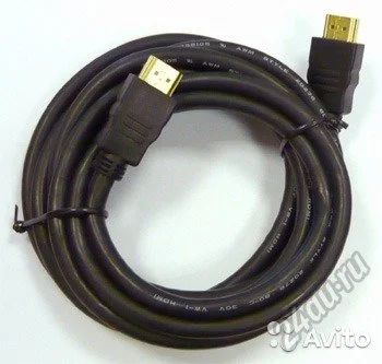 Лот: 5620108. Фото: 1. Шнур HDMI-HDMI GOLD 5 метров для... Шнуры, кабели, разъёмы