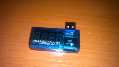 Лот: 7139298. Фото: 1. USB ампер-вольтметр Charger Doctor. Радиолюбительский инструмент
