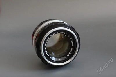 Лот: 1659670. Фото: 1. Светосильный Nikkor 50 1,4 в отличном... Объективы