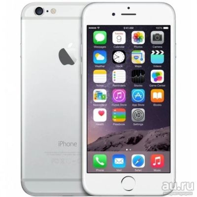 Лот: 8481802. Фото: 1. iPhone 6 Silver 16gb. Смартфоны