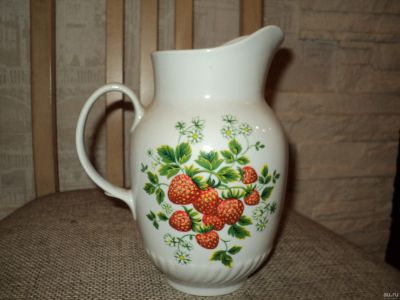 Лот: 15875175. Фото: 1. Кувшин 1л. состояние нового (времен... Кувшины, графины