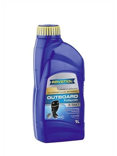 Лот: 17983053. Фото: 1. Ravenol Outboardoel 2T Fullsynth... Масла, жидкости