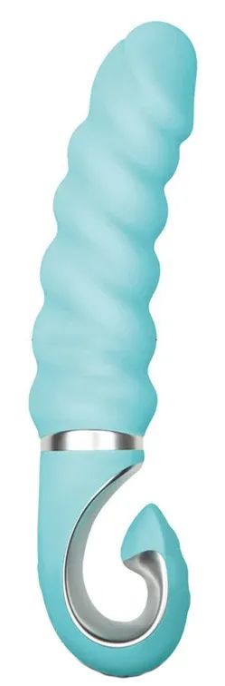Лот: 24407073. Фото: 1. Вибратор Gvibe Gjack 2, бирюзовый. Игрушки
