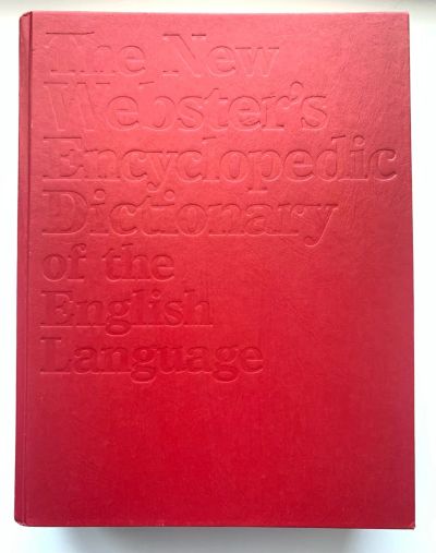 Лот: 20412817. Фото: 1. The New Webster Encyclopedic Dictionary... Словари