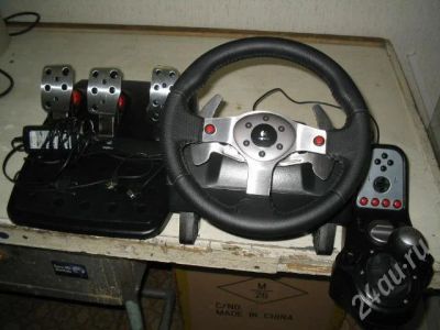 Лот: 621686. Фото: 1. Руль Logitech G25 Racing Wheel. Рули, джойстики