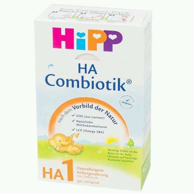 Лот: 9594620. Фото: 1. Смесь 3 коробки HiPP HA 1 Combiotic... Детское питание