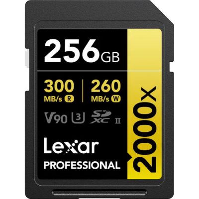 Лот: 22158766. Фото: 1. Карта памяти Lexar 256GB Professional... Карты памяти