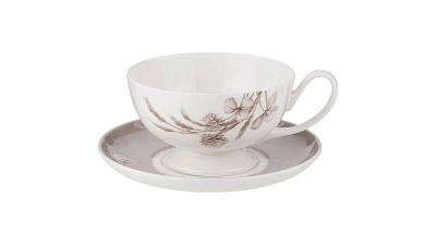 Лот: 24576333. Фото: 1. Чайная пара White Flower 0,35... Сервизы, наборы посуды