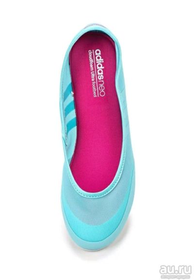 Лот: 10792765. Фото: 1. Балетки adidas neo, мятные. Балетки