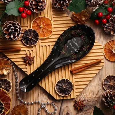 Лот: 24120774. Фото: 1. Подставка для ложки, стекло, фигурная... Кухонные аксессуары