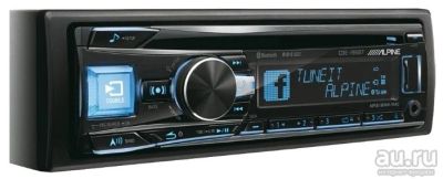Лот: 8113444. Фото: 1. Автомагнитола Alpine CDE-195BT... Автомагнитолы