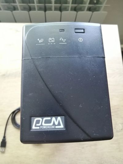 Лот: 20512900. Фото: 1. ИБП Powercom BNT-800AP. ИБП, аккумуляторы для ИБП