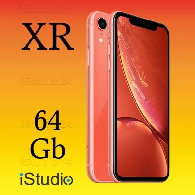 Лот: 13754982. Фото: 1. Apple IPhone XR 64Gb Coral ( 1... Смартфоны