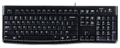 Лот: 18856285. Фото: 1. Клавиатура Logitech K120 (black... Клавиатуры и мыши
