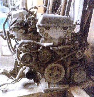 Лот: 1046751. Фото: 1. Двигатель SR20+CVT+ комп. Двигатель и элементы двигателя